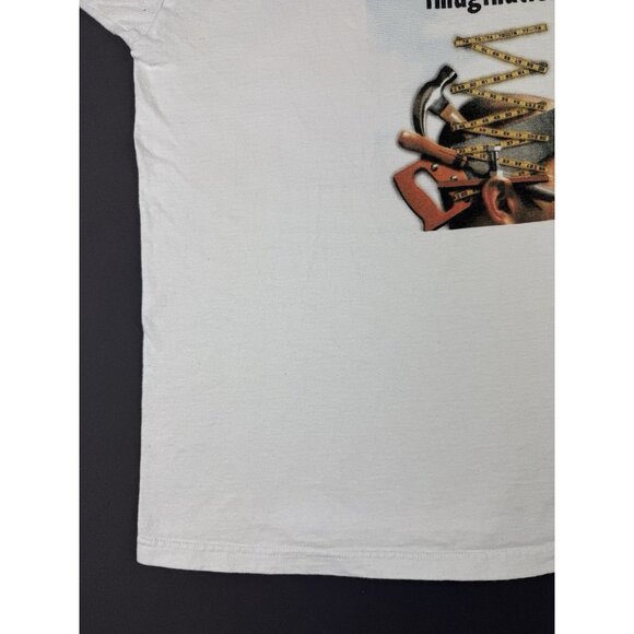 Rare Vintage RONA Home Solutions Renovation Construction Promo Shirt White XL - Picture 5 of 10
